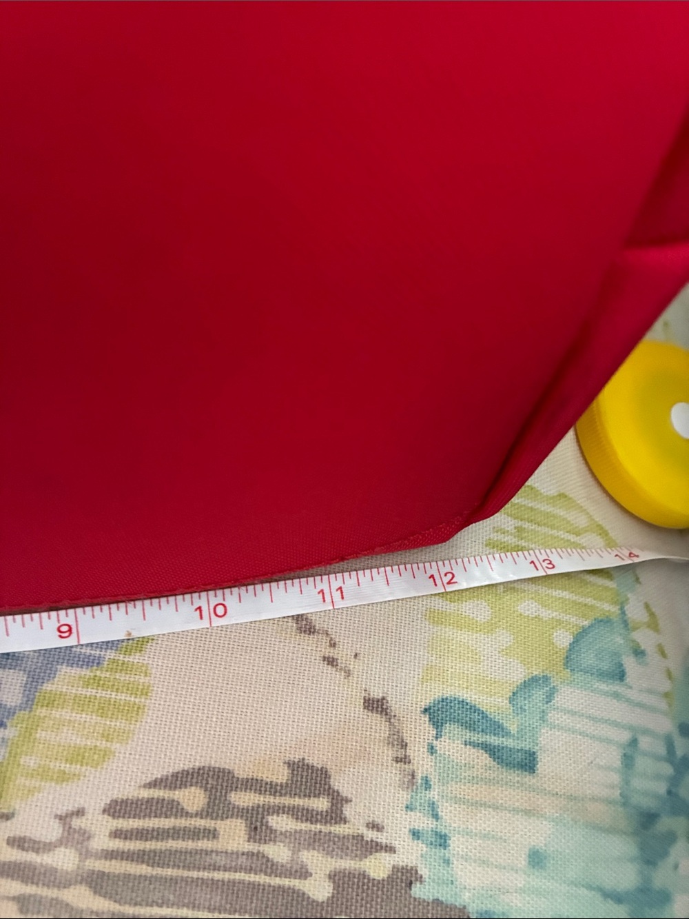 Dooney & Bourke Red Canvas Tote with Braided Brown Leather Straps - Picture 10 of 12